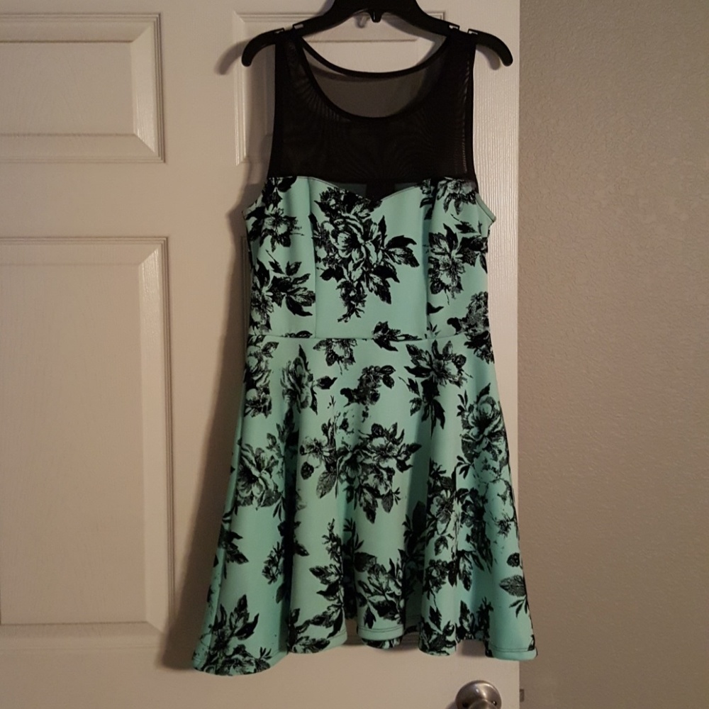 Aquamarine party dress - 9